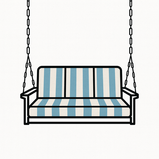 Custom Outdoor Swing Cushions
