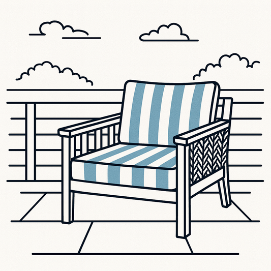 Custom Outdoor Chair Seat Cushions