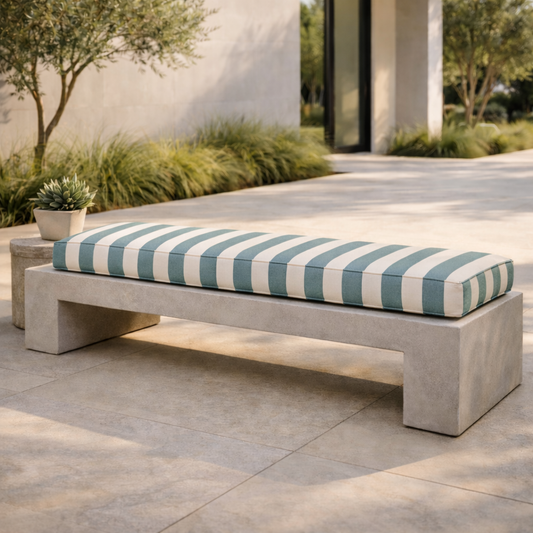 Custom Outdoor Bench Cushions